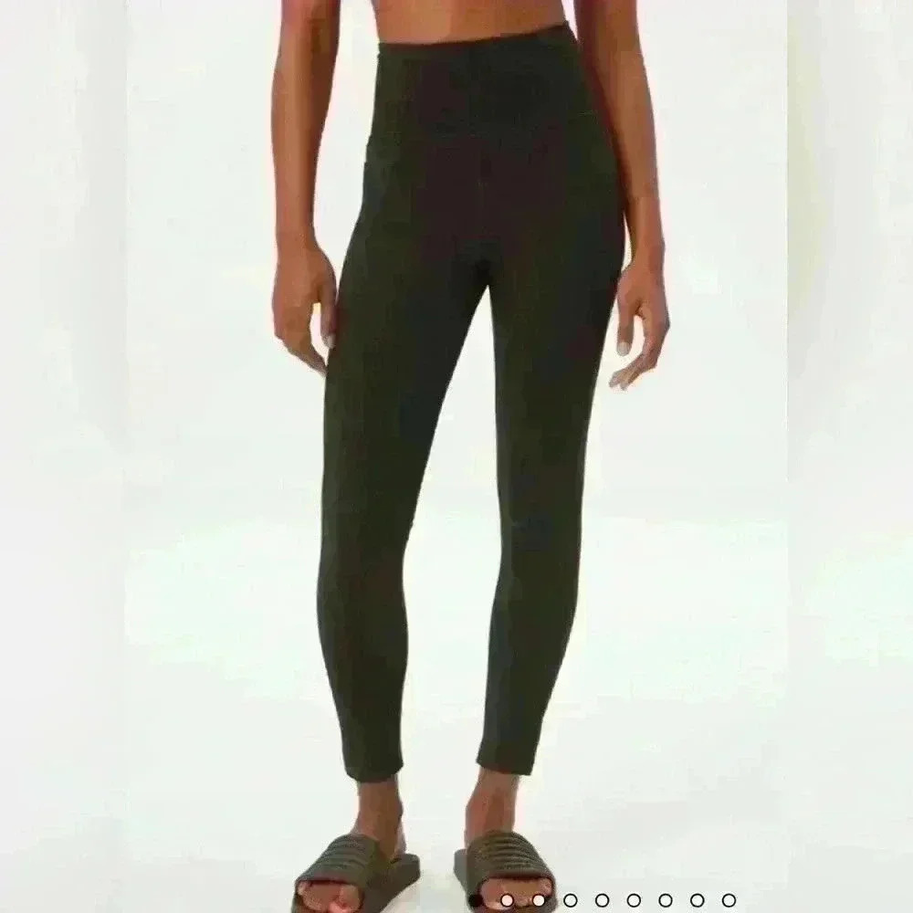 Girlfriend collective high rise compression leggings , sz small